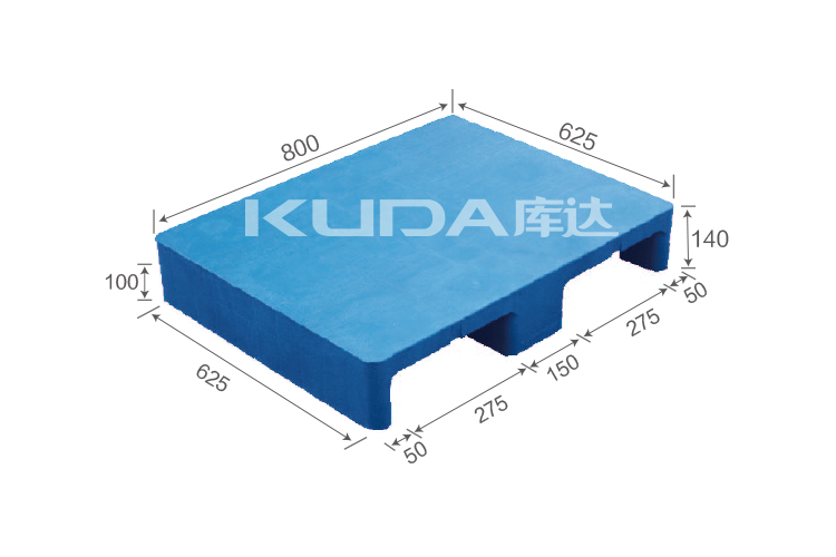 0806A平板川字塑料托盤(pán)